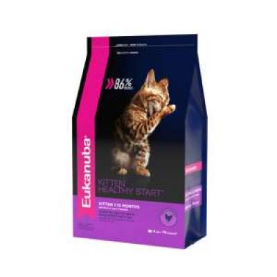 Eukanuba Cat Kitten корм для Котят (Домашняя птица)